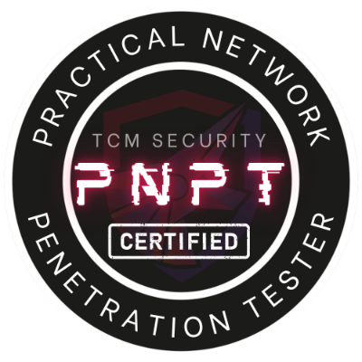 Practical Network Penetration Tester certification badge